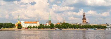 Panoramik kent Riga'da 