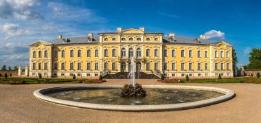 Rundale Palace Panoraması