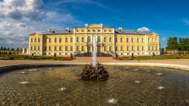 Rundale Palace Panoraması