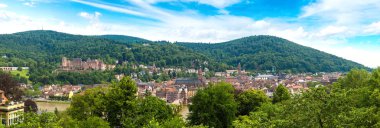 Heidelberg panoramik havadan görünümü