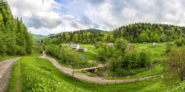 Panorama dei Carpazi — Foto Stock