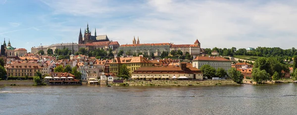 Panoramic aerial view of Prague — Stock Photo, Image