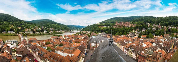 Vista aerea panoramica di Heidelberg — Foto Stock