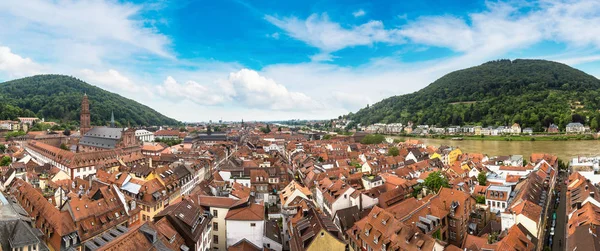 Vista aerea panoramica di Heidelberg — Foto Stock