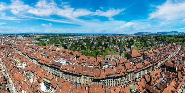 Bern panoramik manzaralı — Stok fotoğraf