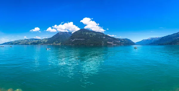 Panorama of Thunersee lake — Stock Photo, Image