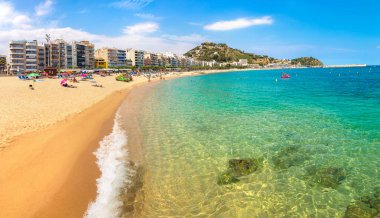 Blanes Costa Brava içinde Beach'de