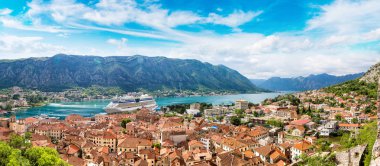 Karadağ 'da Kotor Panoraması