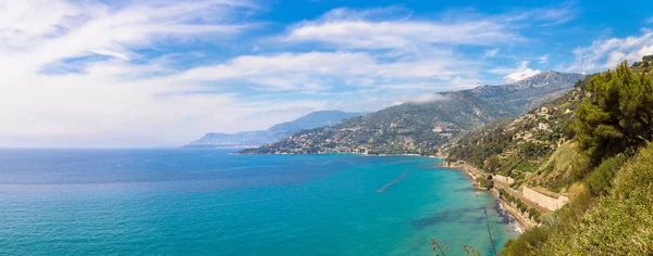 Costa azul en Italia — Foto de Stock