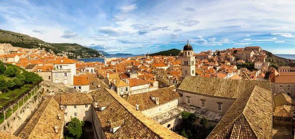 Panorama da cidade velha Dubrovnik — Fotografia de Stock