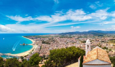 Blanes panoramik manzaralı