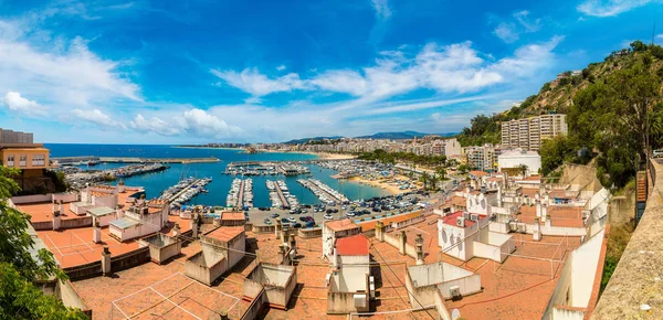 Vista aérea panorâmica de Blanes — Fotografia de Stock