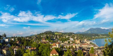 lucerne panoramik manzaralı