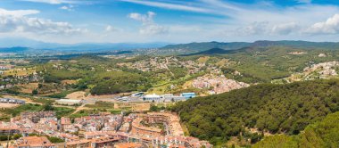 Blanes panoramik manzaralı