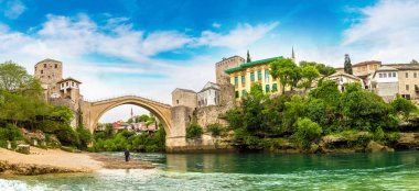Mostar Köprüsü Panoraması 