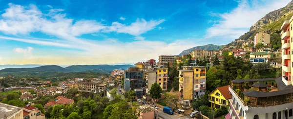 Panoramic View from Kruja castle — Stock Photo, Image