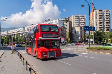Çift katlı otobüs Üsküp '