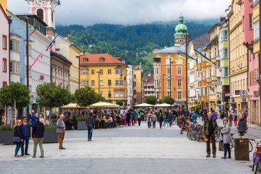 Innsbruck tarihi bölümünde sokak
