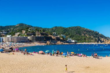 Tossa de Mar plaj