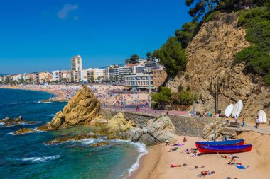 Lloret de Mar 'da plaj