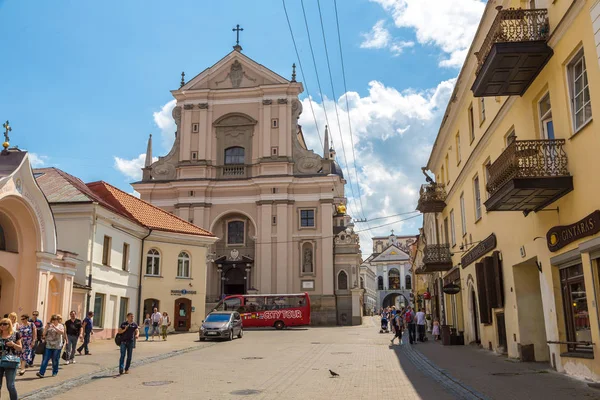 Vilnius óvárosában — Stock Fotó