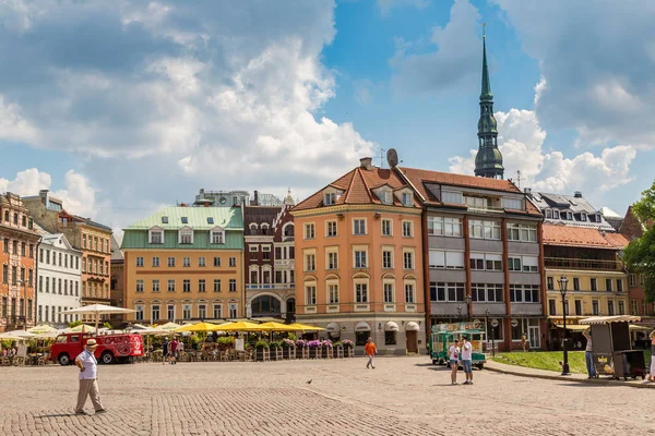 El casco antiguo de Riga — Foto de Stock