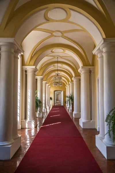 Interior del Rundale Palace en Letonia — Foto de Stock