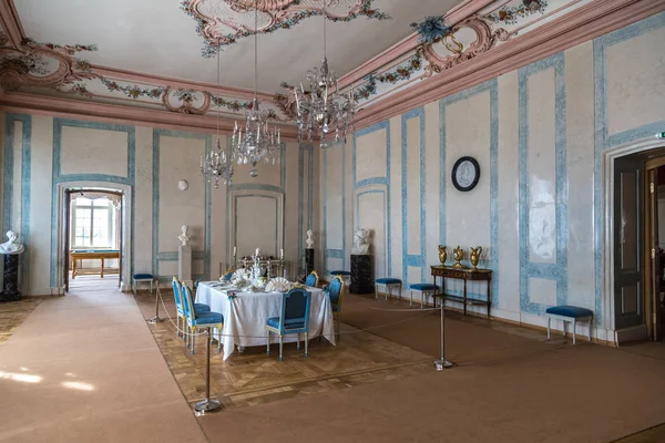 Interior of Rundale Palace in Latvia — Stock Photo, Image