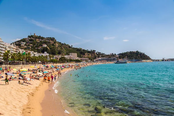 Playa de Blanes en la Costa Brava — Foto de Stock