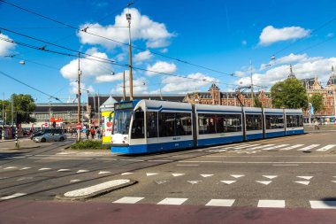 Amsterdam 'da tramvay