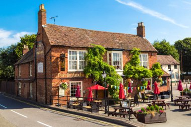 Stratford yarı ahşap evde 