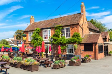 Stratford yarı ahşap evde 