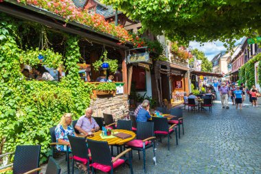 Rudesheim eski mimarisi