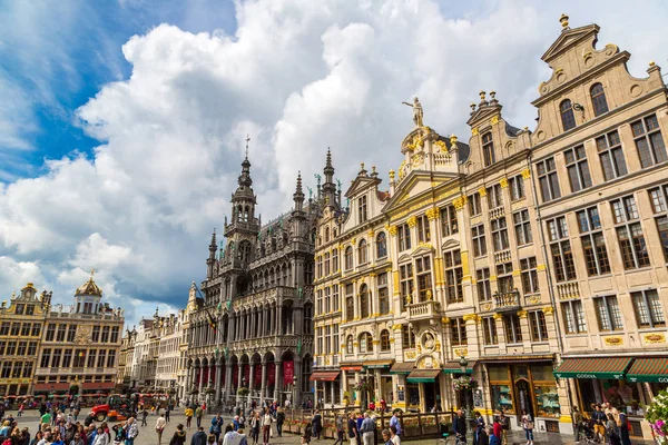 A Grand Place em Bruxelas — Fotografia de Stock