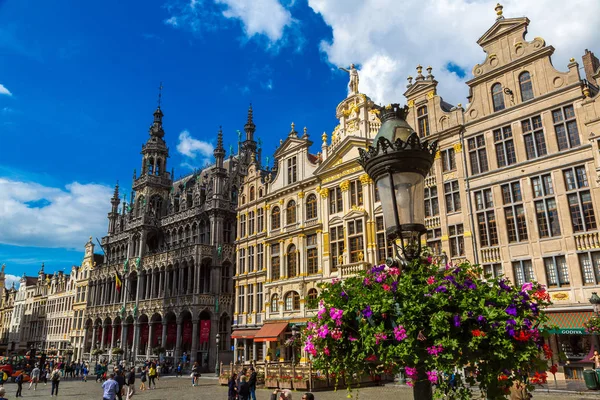 La Grand Place de Bruselas — Foto de Stock