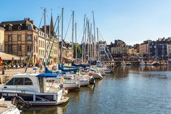 Porto de Honfleur em França — Fotografia de Stock