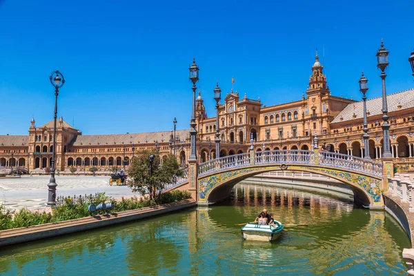 Spanska torget i Sevilla — Stockfoto