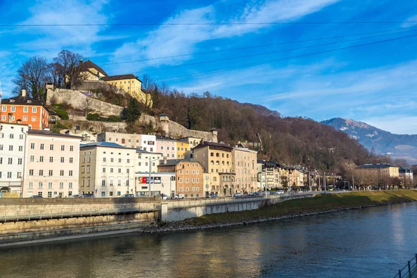 Salzburg v krásný zimní den — Stock fotografie