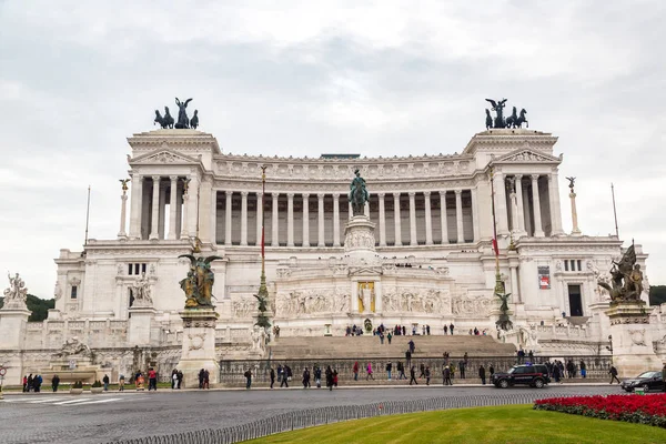 Monument to Victor Emmanuel II in Rome — Stock Photo, Image