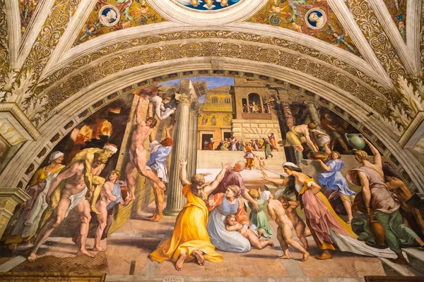 Vaticaanse museum in rome — Stockfoto