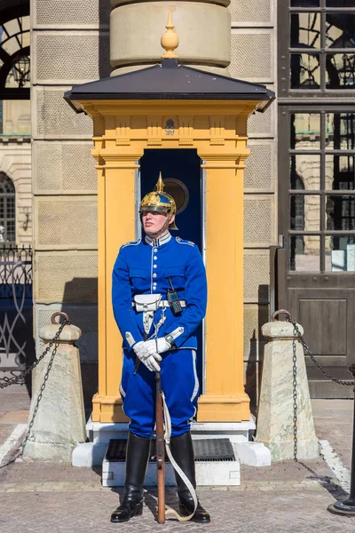 Royal Guard  in Stockholm — Stock Photo, Image