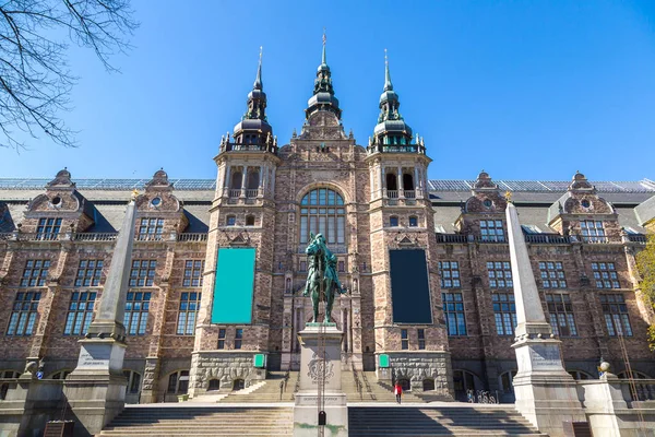 Nordisches Museum in Stockholm — Stockfoto