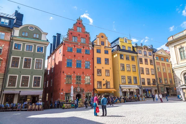 Stortorget Platz in Stockholm — Stockfoto