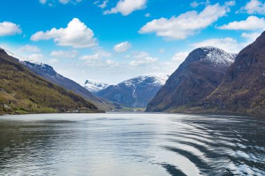 Norveç 'te Güzel Sognefjord