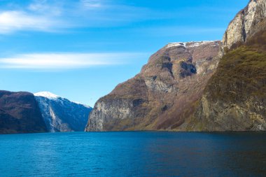 Norveç 'te Güzel Sognefjord