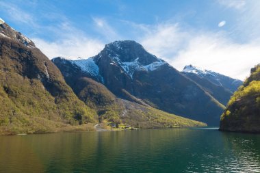 Norveç 'te Güzel Sognefjord