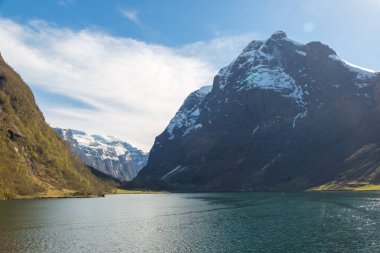 Norveç 'te Güzel Sognefjord