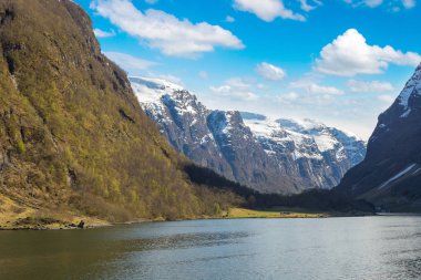 Norveç 'te Güzel Sognefjord