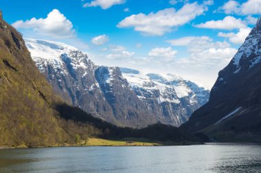 Norveç 'te Güzel Sognefjord