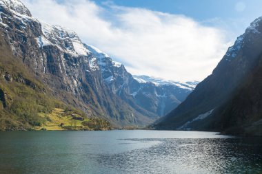 Norveç 'te Güzel Sognefjord